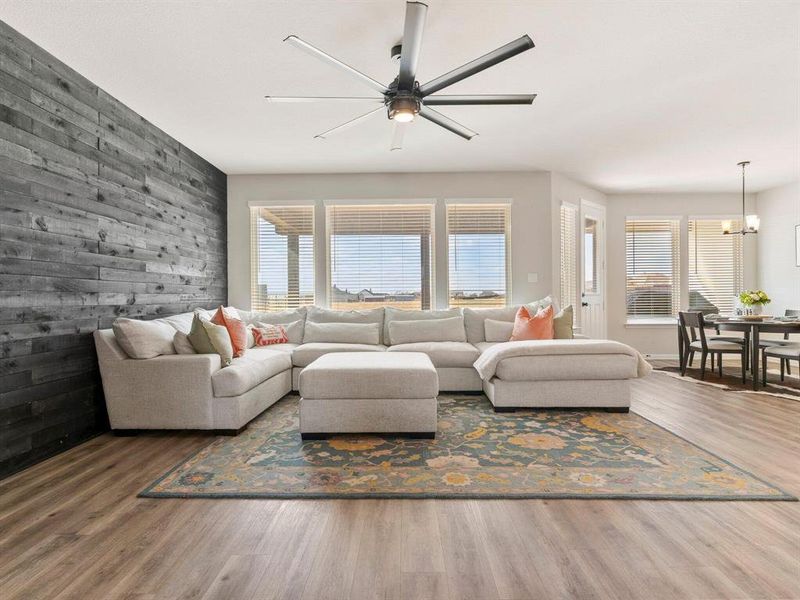 Furnished interior view inside a new home in Fairview Meadows, New Fairview (Image 13).