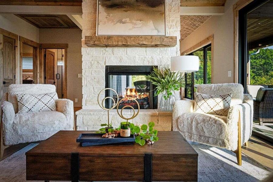 Furnished interior view inside a new home in , Blue Ridge (Image 46).