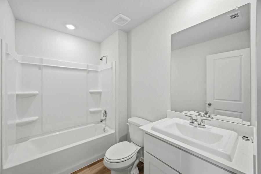 Furnished interior view inside a new home in Sunset Valley, Hockley (Image 10).