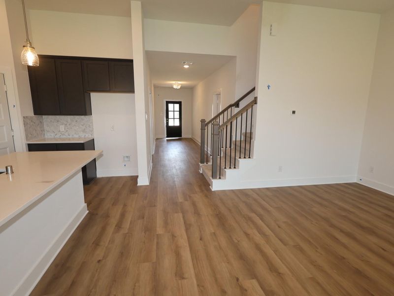Spacious, unfurnished interior of a new home in Hallimore Ranch, Rosenberg (Image 12). Spacious, unfurnished interior of a new home in Hallimore Ranch, Rosenberg (Image 12).