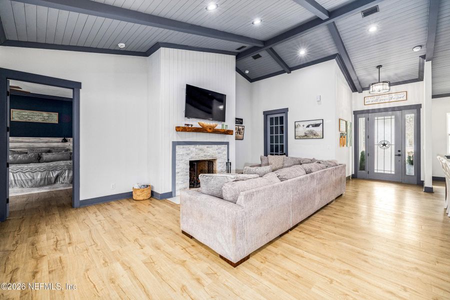 Furnished interior view inside a new home in , Jacksonville (Image 12). Furnished interior view inside a new home in , Jacksonville (Image 12).