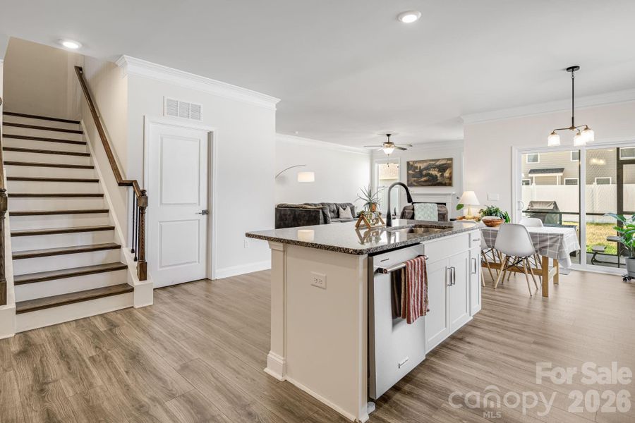 Furnished interior view inside a new home in Cantrell Hills, Hendersonville (Image 14). Furnished interior view inside a new home in Cantrell Hills, Hendersonville (Image 14).