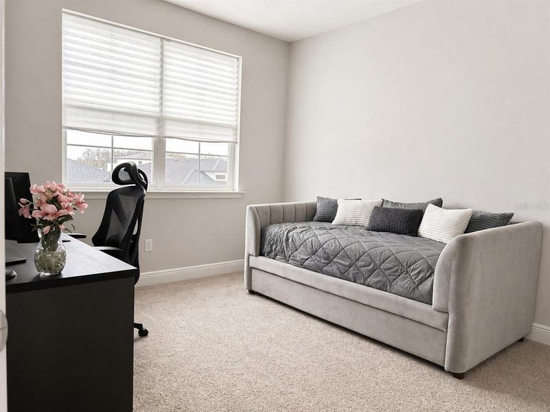 Furnished interior view inside a new home in Havenfield at Crossprairie, St. Cloud (Image 32).