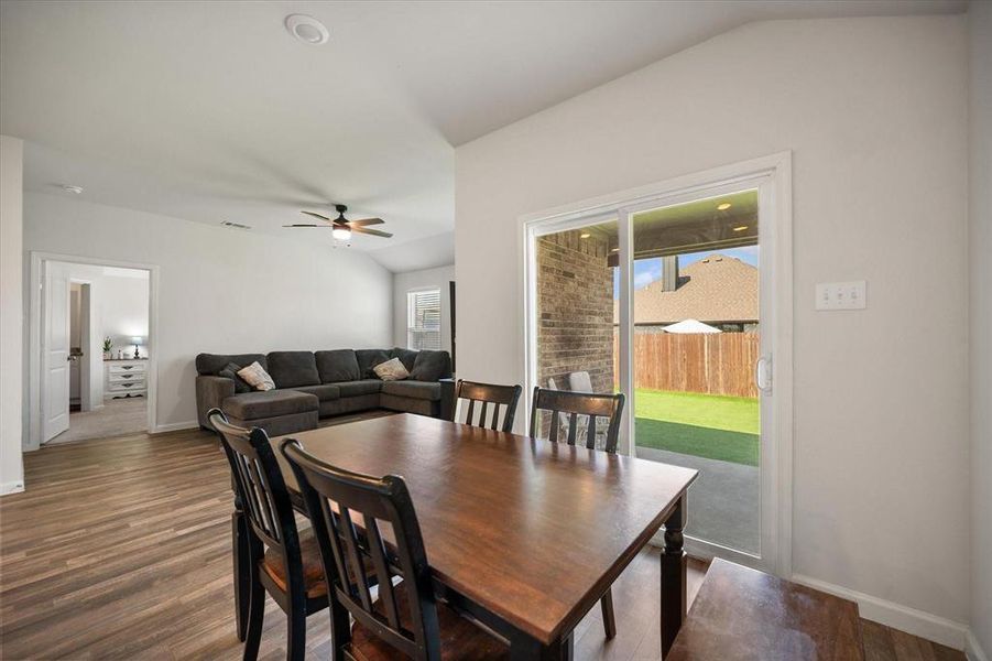 Furnished interior view inside a new home in , Springtown (Image 10).