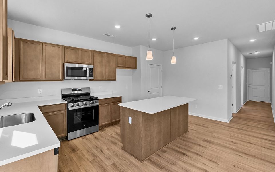Furnished interior view inside a new home in Bell West, Kernersville (Image 16).