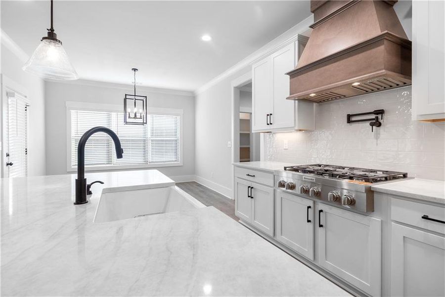 Furnished interior view inside a new home in Stonegate, Monroe (Image 12).