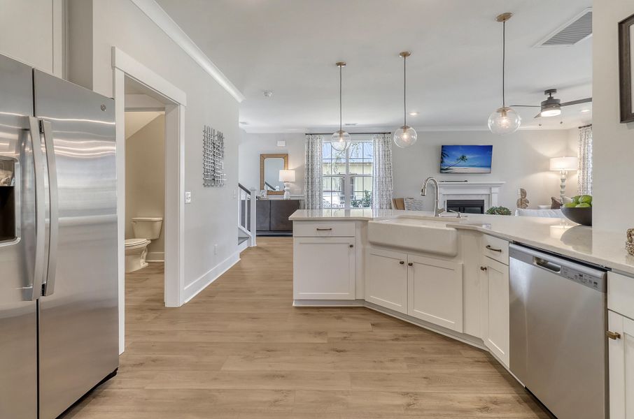 Furnished interior view inside a new home in Six Oaks, Summerville (Image 15).
