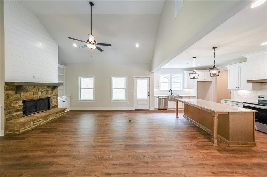 Spacious, unfurnished interior of a new home in , Rockmart (Image 14).