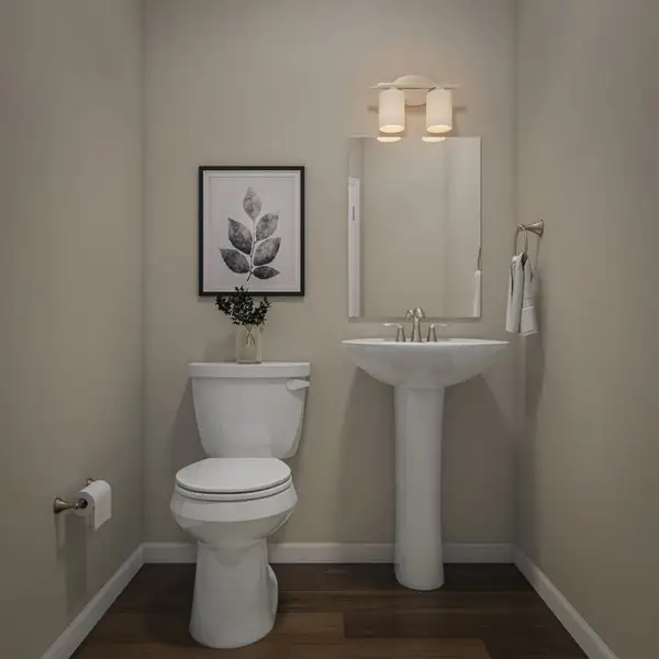 Furnished interior view inside a new home in Terrace Collection at Lariat, Liberty Hill (Image 6). Furnished interior view inside a new home in Terrace Collection at Lariat, Liberty Hill (Image 6).