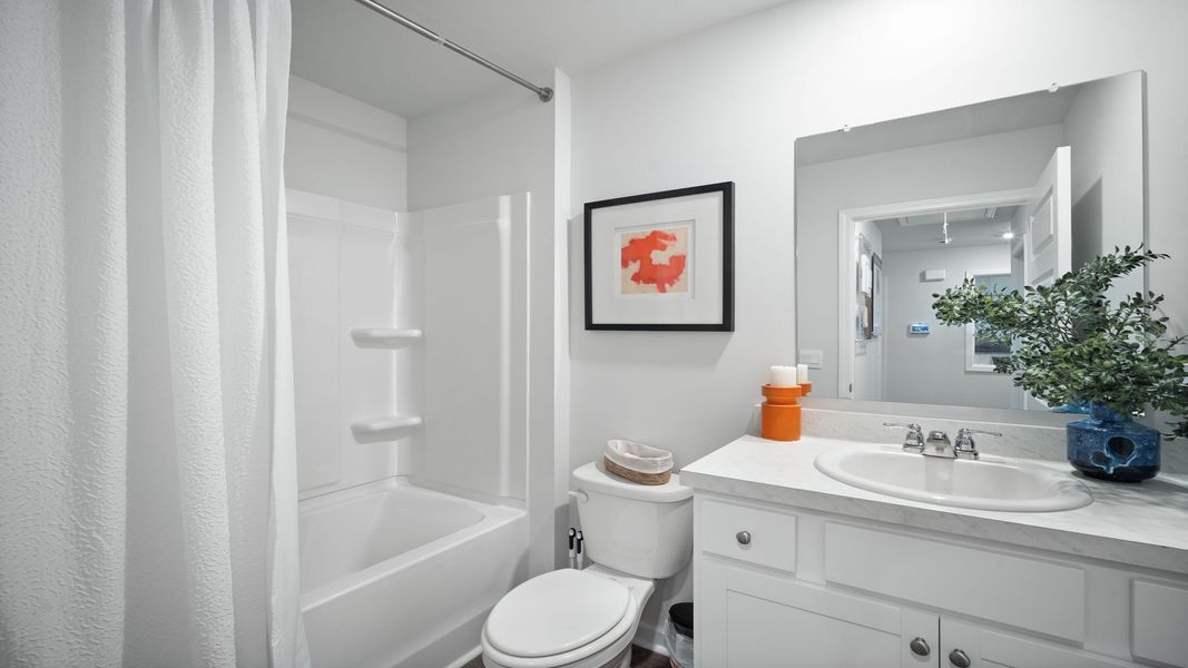 Furnished interior view inside a new home in Longleaf Village, Rincon (Image 17).