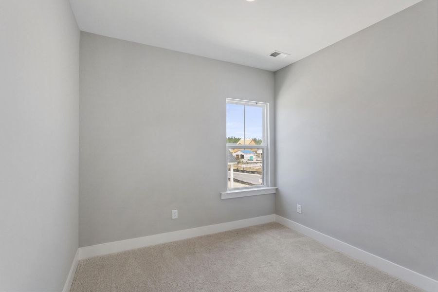 Spacious, unfurnished interior of a new home in Nexton - Midtown - The Park Collection, Summerville (Image 28). Spacious, unfurnished interior of a new home in Nexton - Midtown - The Park Collection, Summerville (Image 28).