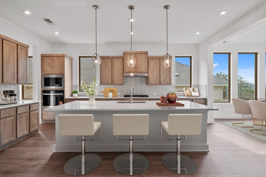 Light & Bright Kitchen - Virtually Staged