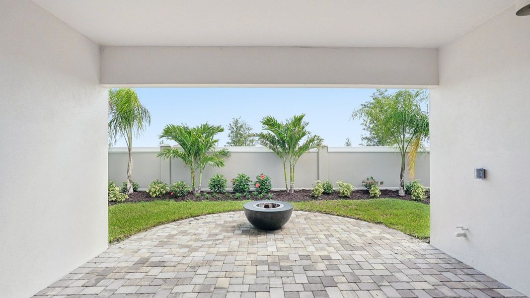 The Covered Backyard Patio The Covered Backyard Patio