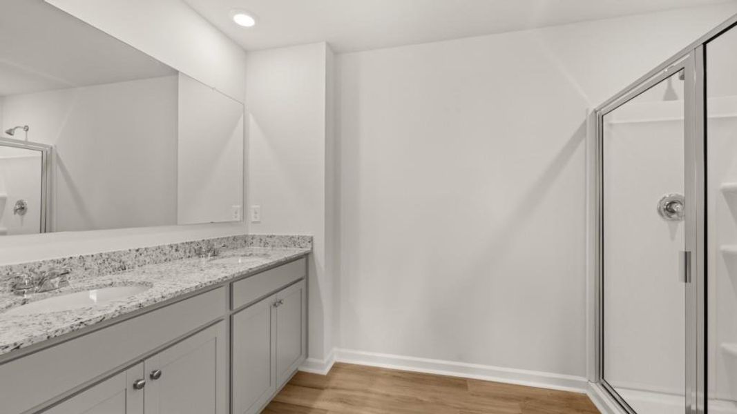 Furnished interior view inside a new home in Sheffield Highlands, Dallas (Image 2).