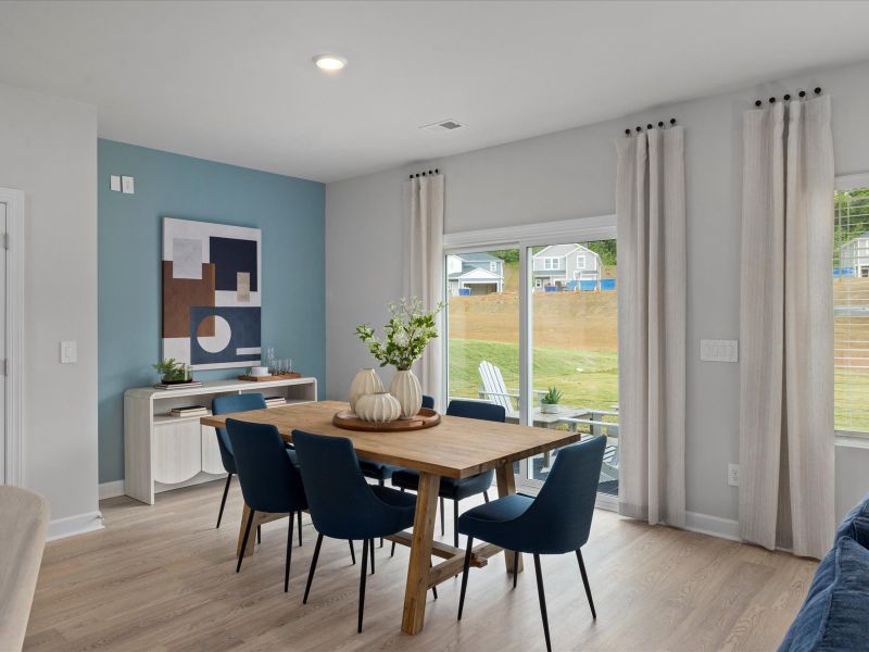 Furnished interior view inside a new home in Avalon Place - Classic Series, Durham (Image 7).