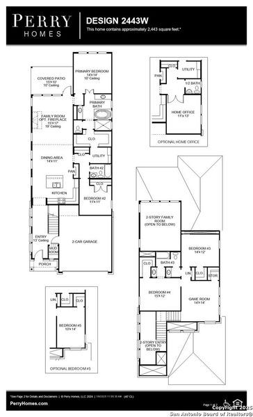 2D floor plan layout of this home in Stillwater Ranch 40', San Antonio, TX (Image 3). 2D floor plan layout of this home in Stillwater Ranch 40', San Antonio, TX (Image 3).