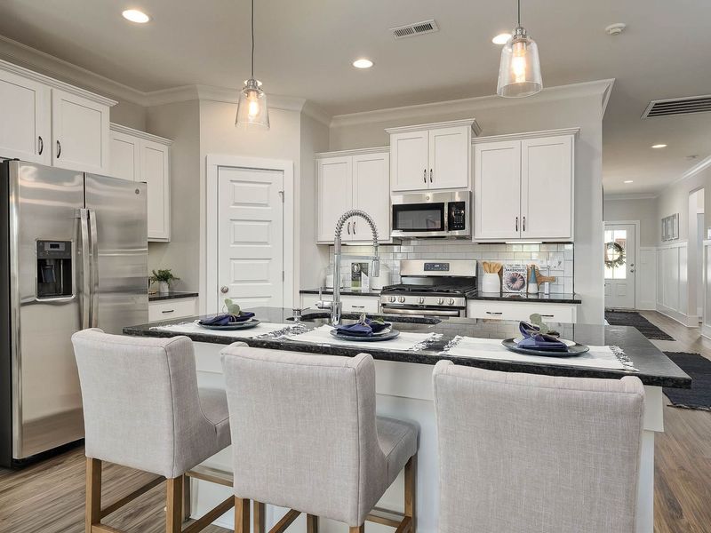 Representative furnished interior of a home built from the The Daphne E by Davidson Homes LLC in Bailey Park, Fayetteville (Image 24).