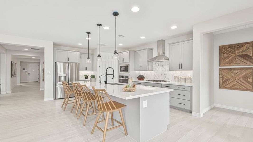 Furnished interior view inside a new home in Stonehaven, Glendale (Image 5).