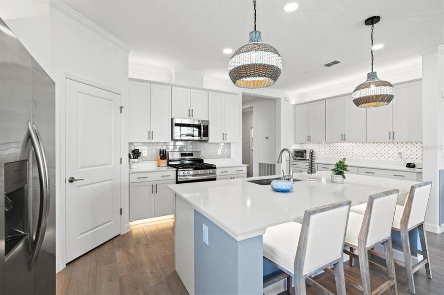 Furnished interior view inside a new home in , Bradenton (Image 10).
