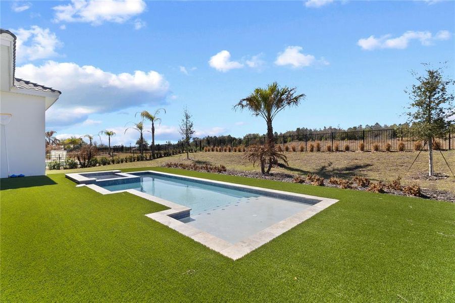 Exterior details and patio area of a home in Bella Collina, Montverde (Image 21).