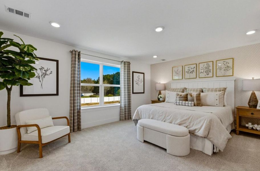 Furnished interior view inside a new home in The Groves of Berkeley, Moncks Corner (Image 13).