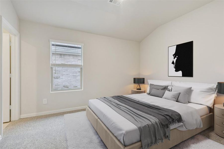 Furnished interior view inside a new home in Westmoor, Sherman (Image 13).