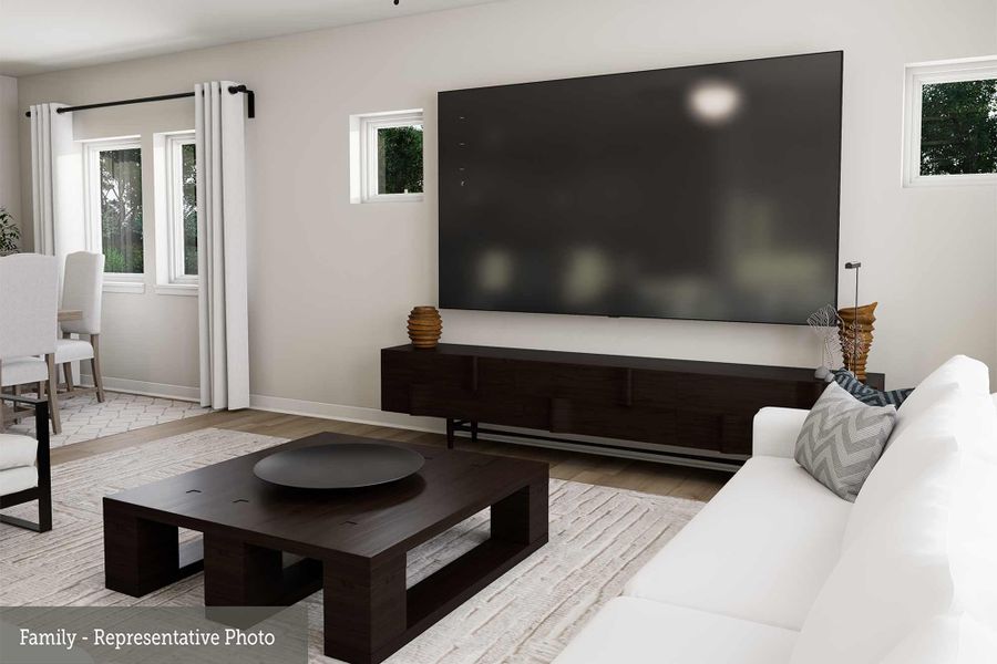 The Caleb - Family Room