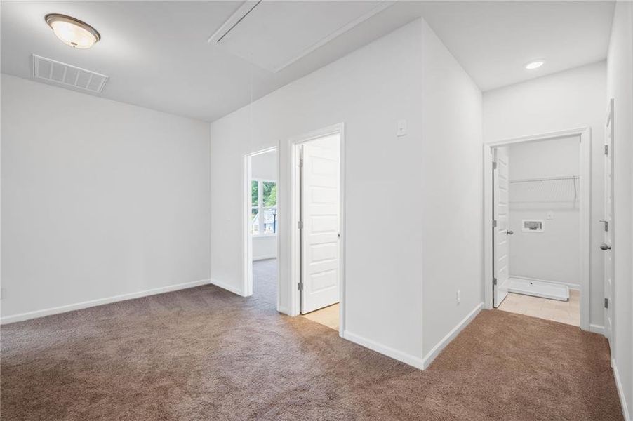 Spacious, unfurnished interior of a new home in Laurel Ridge, Rock Spring (Image 22). Spacious, unfurnished interior of a new home in Laurel Ridge, Rock Spring (Image 22).