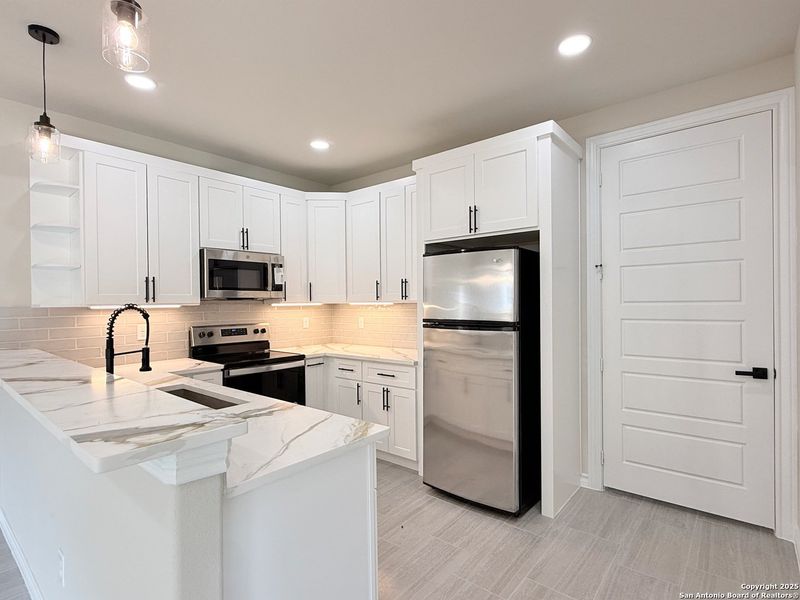 Furnished interior view inside a new home in , San Antonio (Image 5). Furnished interior view inside a new home in , San Antonio (Image 5).