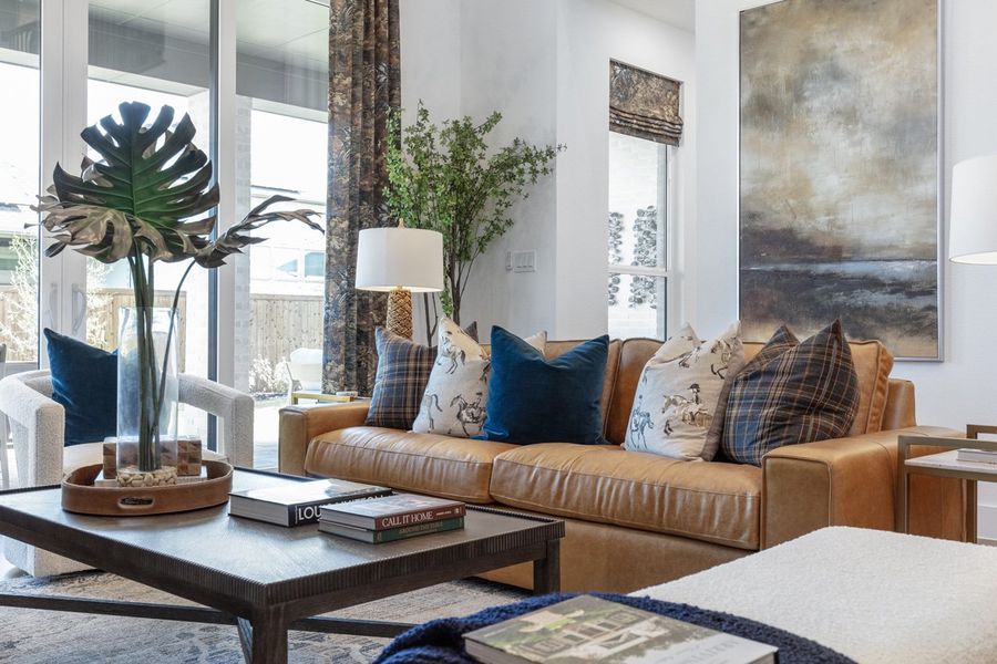 Representative Family Room - some options shown