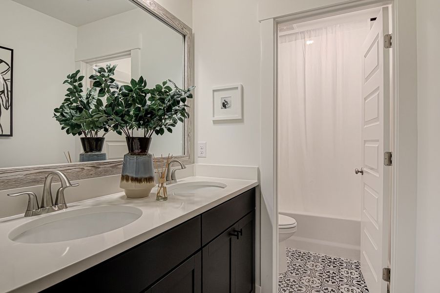 Furnished interior view inside a new home in Hanes Lake, Winston-Salem (Image 30). Furnished interior view inside a new home in Hanes Lake, Winston-Salem (Image 30).