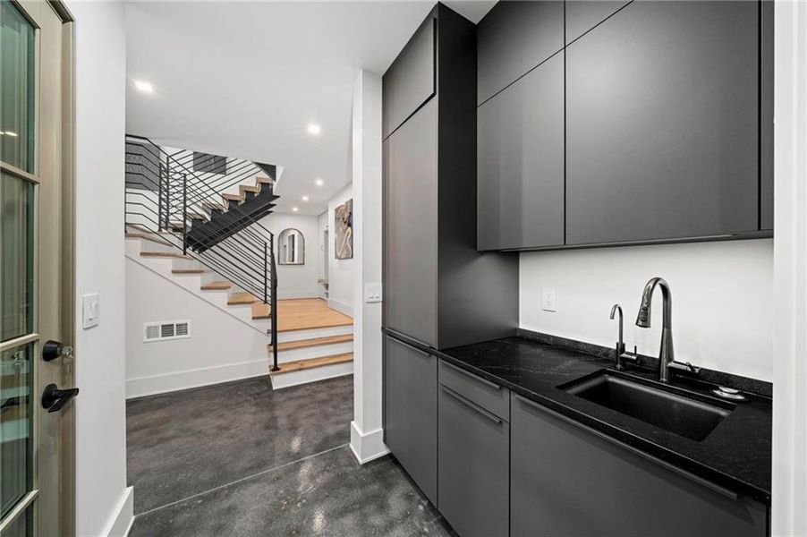 Furnished interior view inside a new home in , Atlanta (Image 10).