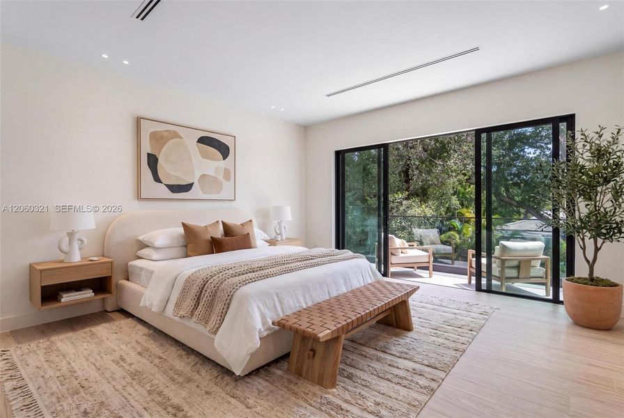 Furnished interior view inside a new home in , Miami Shores (Image 19). Furnished interior view inside a new home in , Miami Shores (Image 19).