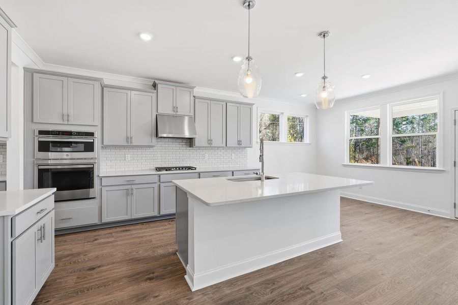 Furnished interior view inside a new home in Reserve at Hickory Walk, Kennesaw (Image 8).