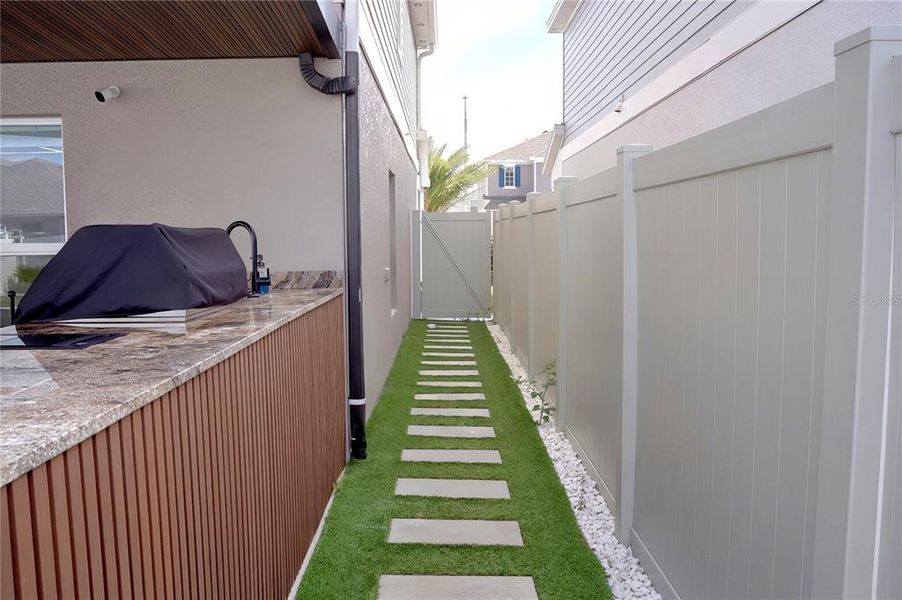 Exterior details and patio area of a home in , Davenport (Image 3).