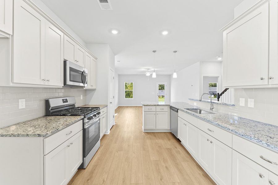 Furnished interior view inside a new home in Mayfair Village, Spartanburg (Image 5).