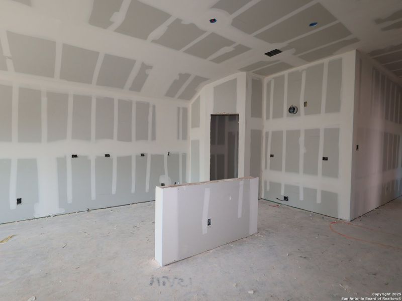 In-progress construction of a new home in Meadows at Clear Springs, New Braunfels, TX (Image 30).