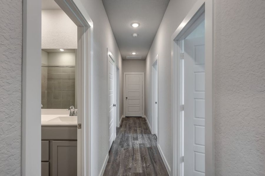 A bathroom with white walls. A bathroom with white walls.