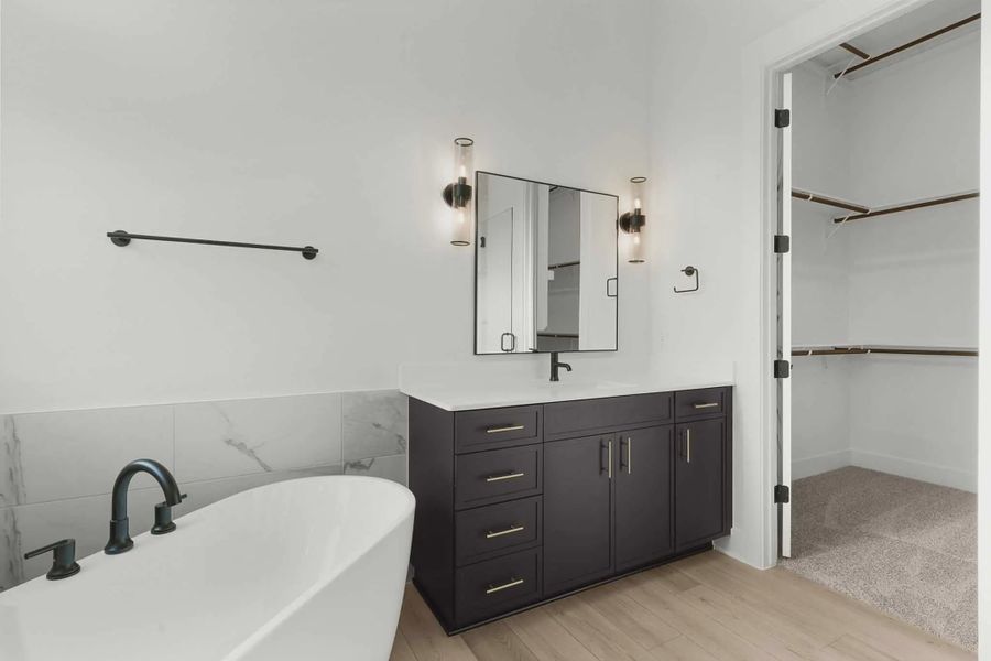 Furnished interior view inside a new home in Broken Oak, Georgetown (Image 13).