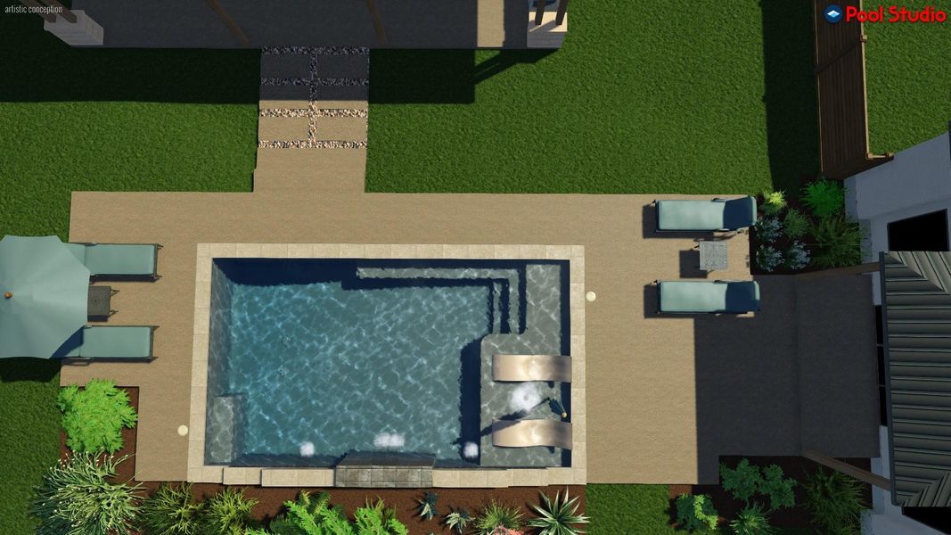 Rendering / aerial view Rendering / aerial view