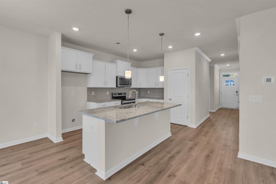 Furnished interior view inside a new home in Halton Oaks, Spartanburg (Image 6).