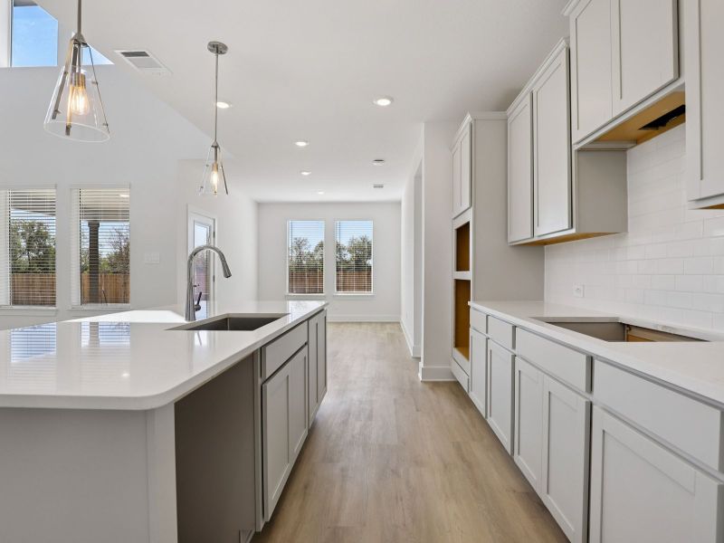 Furnished interior view inside a new home in Arcadia Ridge - Classic Series, San Antonio (Image 6).