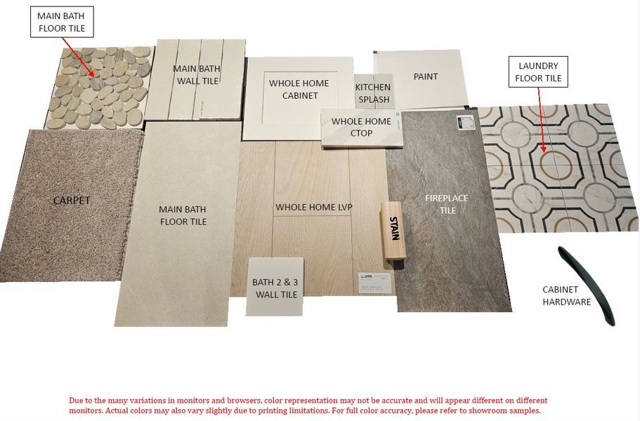 Representative photo of design selections for 8720 San Diego Way