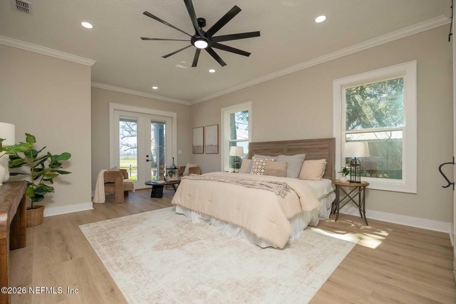 Furnished interior view inside a new home in , St. Augustine (Image 19).