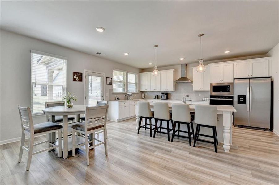 Furnished interior view inside a new home in Adagio, Dacula (Image 9).
