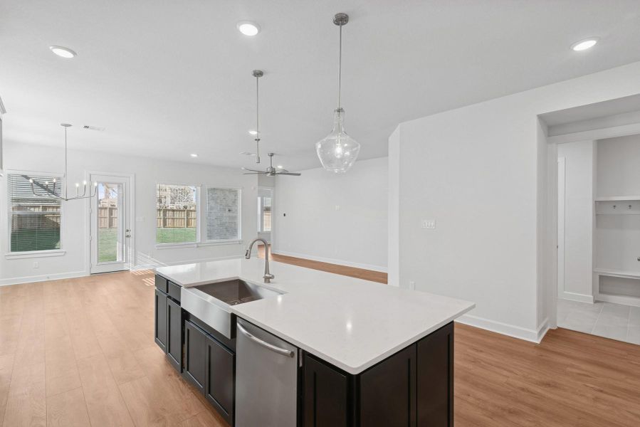 Furnished interior view inside a new home in Dunham Pointe 50' Homesites, Cypress (Image 8). Furnished interior view inside a new home in Dunham Pointe 50' Homesites, Cypress (Image 8).