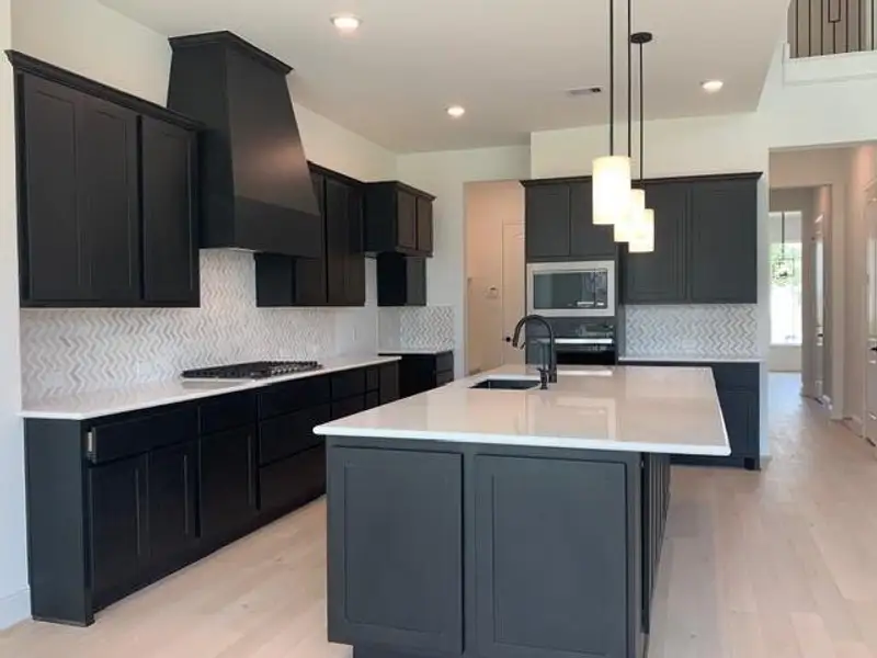 Furnished interior view inside a new home in Dunham Pointe, Cypress (Image 4).