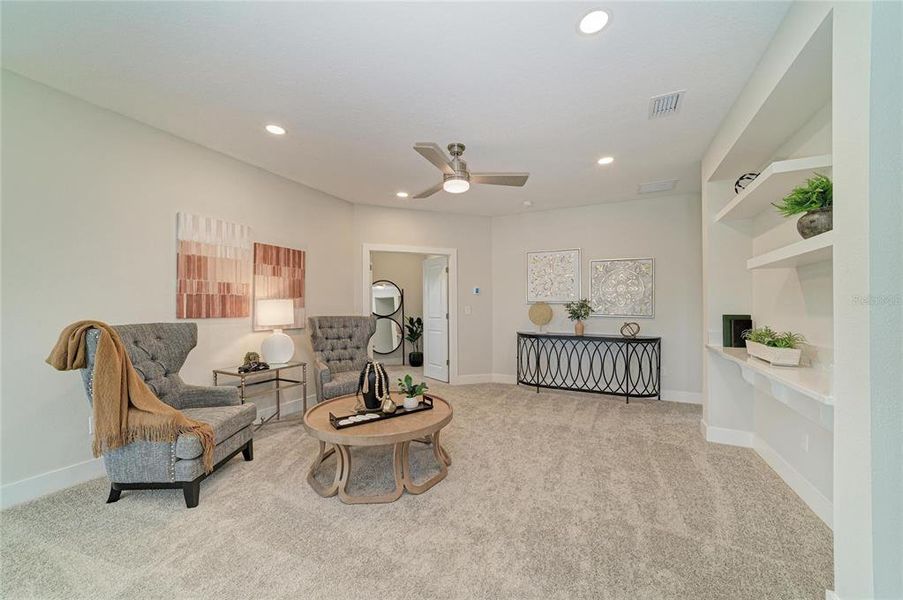 Furnished interior view inside a new home in Barrington Preserve, Parrish (Image 10).
