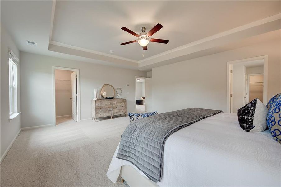 Furnished interior view inside a new home in Bowers Farm, McDonough (Image 15).