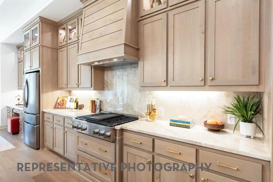 Furnished interior view inside a new home in Mosaic, Celina (Image 34).